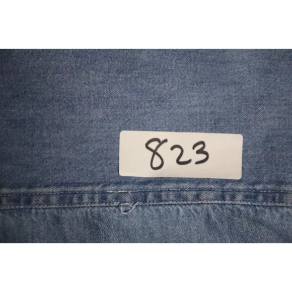 VTG Crable Sportswear ButtonUp Shirt Men XXL Blue Ohio State Buckeyes Embroidery - Picture 10 of 10